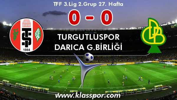 Turgutluspor 0 - Darıca G.Birliği 0