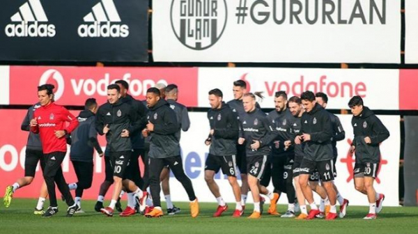 Beşiktaş, Trabzonspor maçı hazırlıklarına başladı