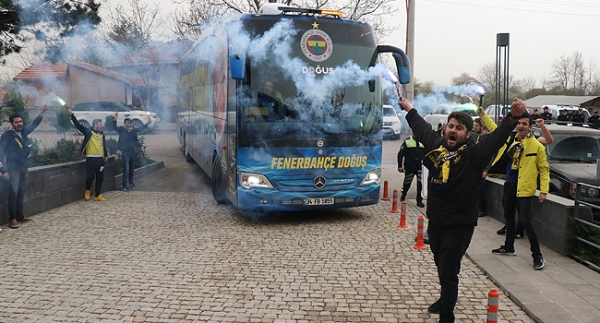 Fenerbahçe kafilesi Bolu'da