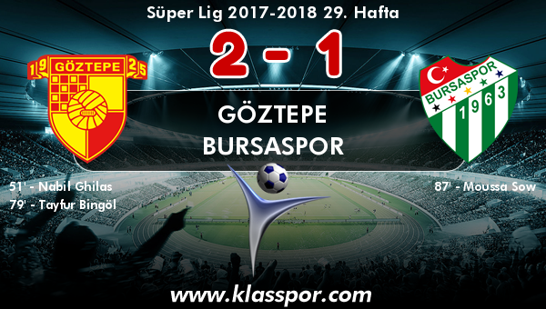 Göztepe 2 - Bursaspor 1