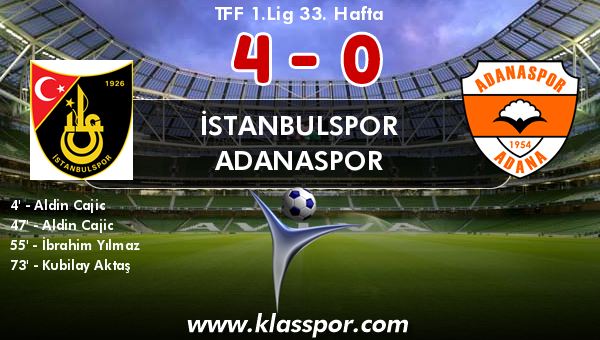 İstanbulspor 4 - Adanaspor 0