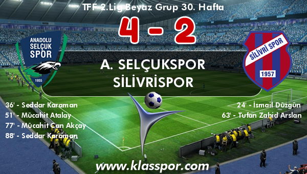 A. Selçukspor 4 - Silivrispor 2