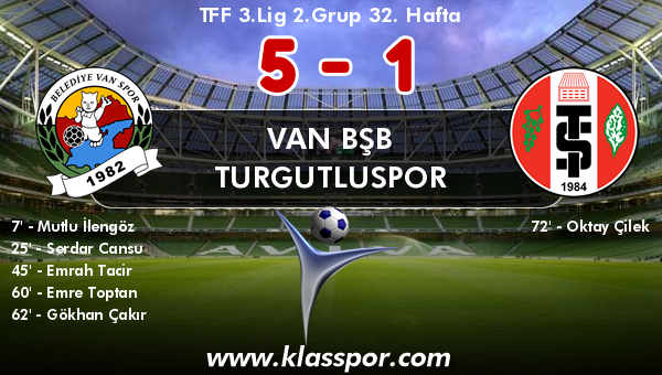 Van BŞB 5 - Turgutluspor 1