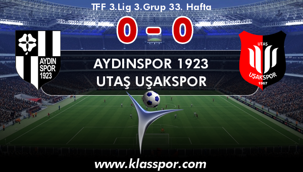 Aydınspor 1923 0 - Utaş Uşakspor 0