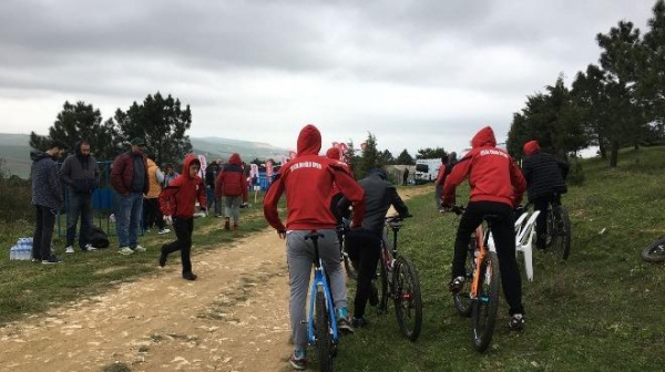 Büyükçekmece’de Dağ Bisikleti Yarışları yapıldı