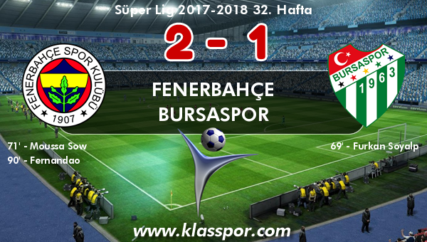 Fenerbahçe 2 - Bursaspor 1