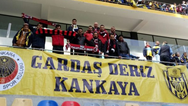 Şehri Müdafaa haktır! Ankaragücü taraftarları Gençlerbirliği maçından...