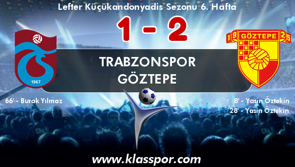 Trabzonspor 1 - Göztepe 2