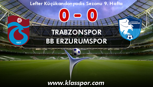 Trabzonspor 0 - BB Erzurumspor 0