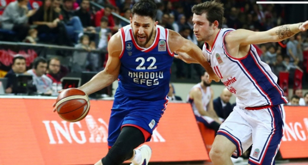 Anadolu Efes Yunanistan deplasmanında