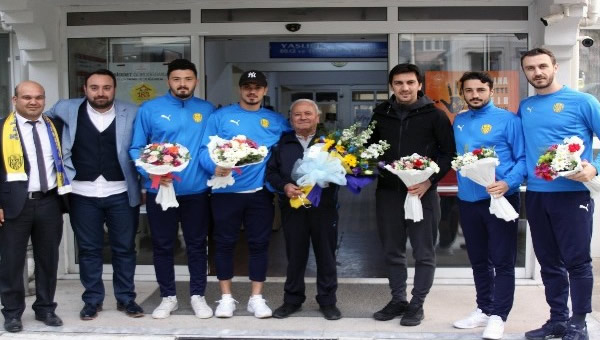 Ankaragücü futbolcularından örnek davranış