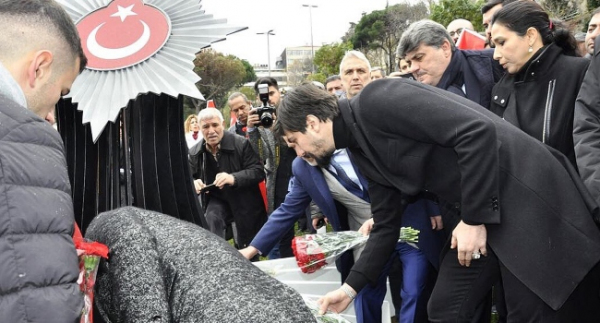 Beşiktaş Kulübü şehitleri unutmadı