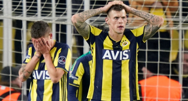 Fenerbahçe'den en kötü ilk yarı performansı