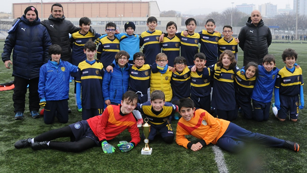 Ankaragücü U12'den şampiyonluk başarısı