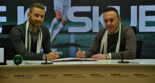 Nejc Skubic 2022'ye kadar Konyaspor'da