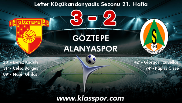 Göztepe 3 - Alanyaspor 2