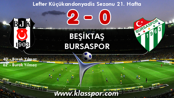 Beşiktaş 2 - Bursaspor 0