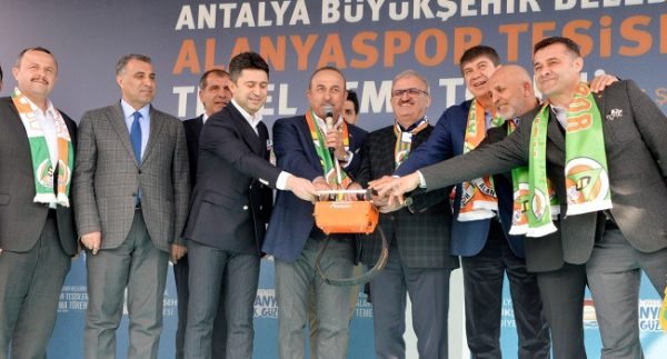 Alanyaspor Tesisleri'nin temeli atıldı