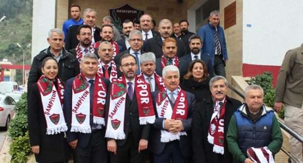 Bakan Kasapoğlu'ndan Hatayspor'a müjde