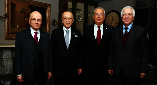 Dört kulübün divan kurulu başkanları buluştu