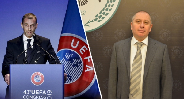UEFA Başkanı Ceferin'den Kulluk'a teşekkür