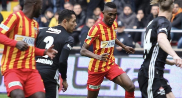 Kayserispor'a Mensah'tan kötü haber