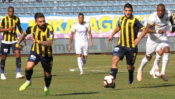 Ankaragücü ile Kayserispor 34. randevuda