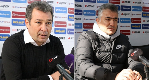 Boluspor-Gazişehir Gaziantep maçının ardından