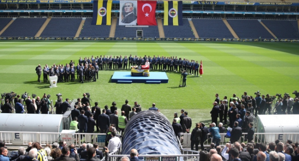 Fenerbahçe'den Can Bartu'ya veda töreni
