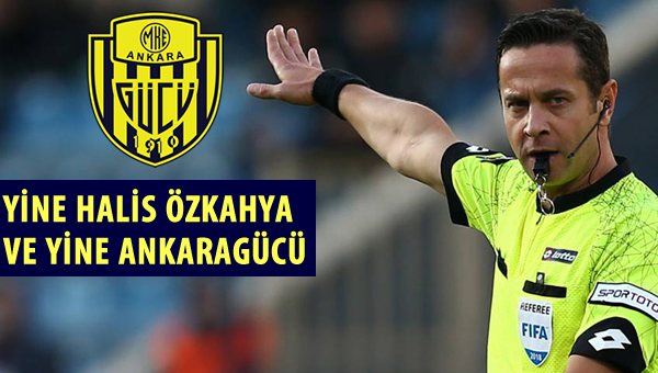 Tartışmalı hakem, yine Ankaragücü maçında