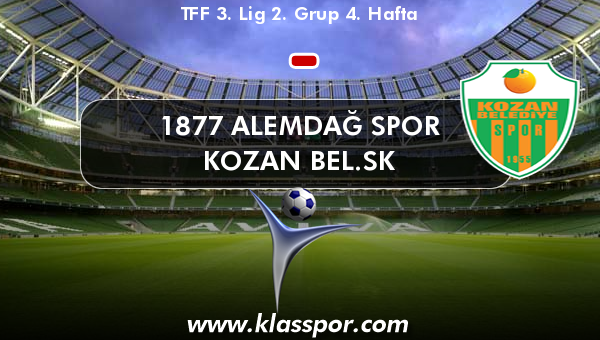 1877 Alemdağ Spor  - Kozan Bel.SK 