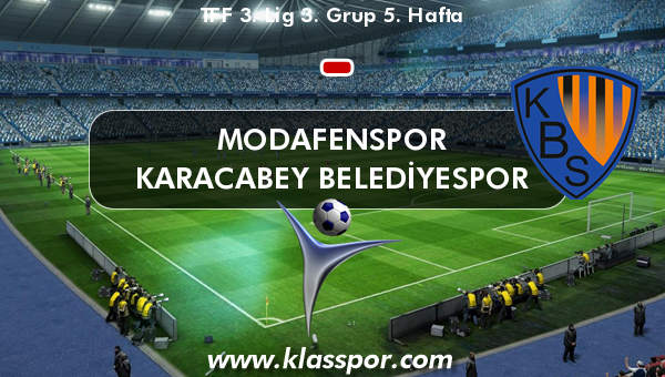 Modafenspor  - Karacabey Belediyespor 