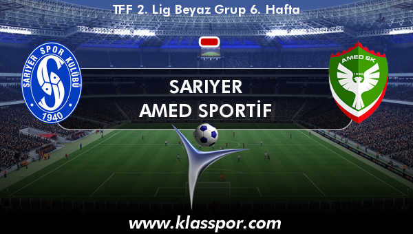 Sarıyer  - Amed Sportif 