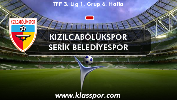 Kızılcabölükspor  - Serik Belediyespor 