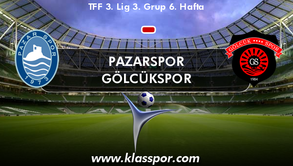 Pazarspor  - Gölcükspor 