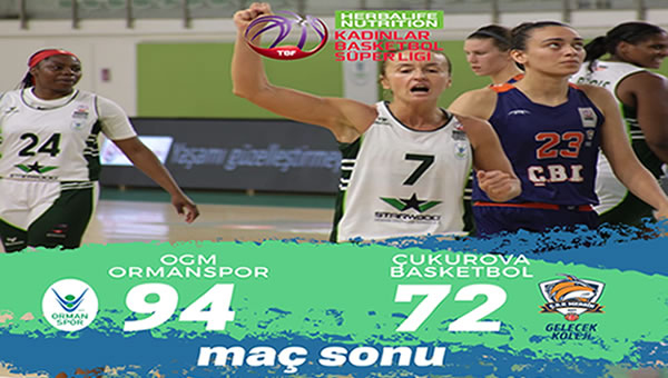 OGM Ormanspor 94 - 72 Çukurova Basketbol