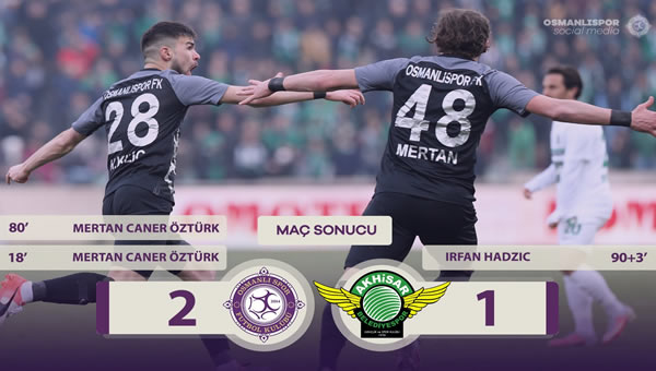 Osmanlıspor 2 - 1 Akhisar