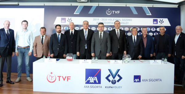 AXA Sigorta Kupa Voley Erkekler Kategorisinde 1.Etap Eşleşmeleri Belli Oldu