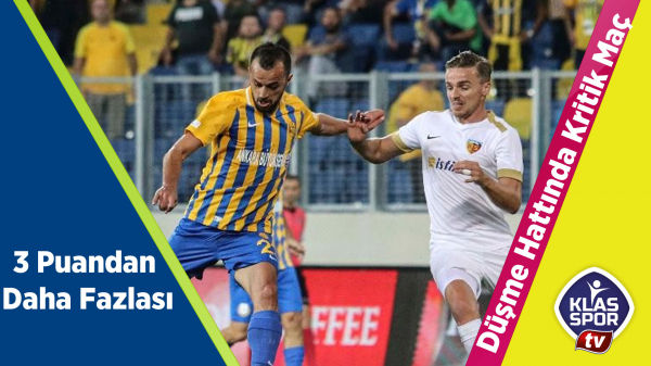 36.Randevu Kayserispor - Ankaragücü 