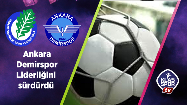 Ankara Demirspor puanı 90+5'te kurtardı 