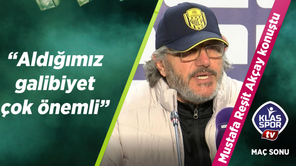  Akçay: Bu müsabaka bize özgüven bıraktı