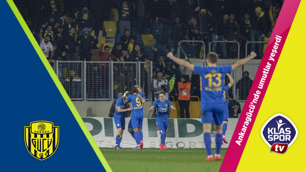 Ankaragücü'nde umutlar yeşerdi