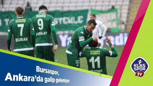 Bursaspor, Ankara'da galip gelemiyor