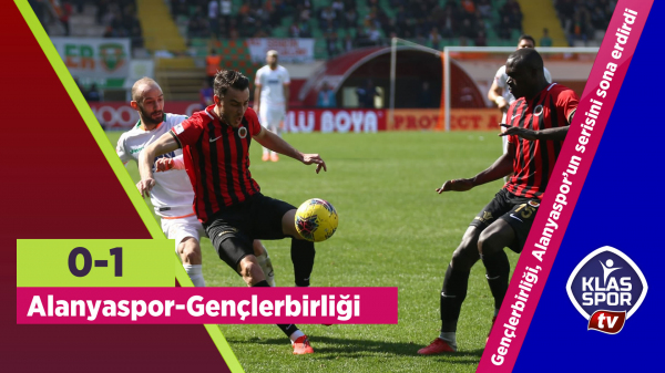 Gençlerbirliği, Alanyaspor'un serisini sona erdirdi