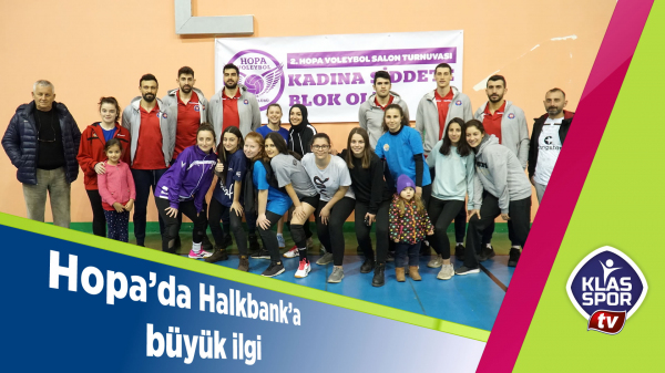 Hopa'da Halkbank'a büyük ilgi 