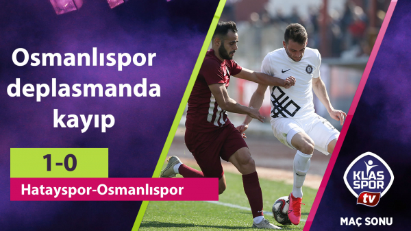 Osmanlıspor deplasmanda kayıp