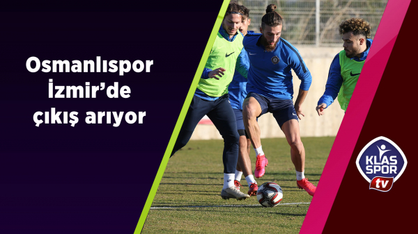 Osmanlıspor İzmir'de çıkış arıyor 