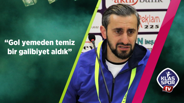 Serkan Özbalta: Gol yemeden temiz bir galibiyet aldık