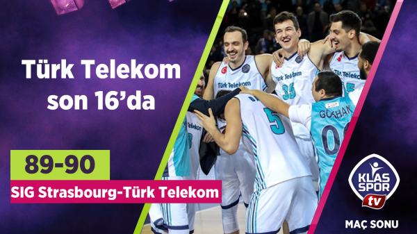 Türk Telekom, son 16'da