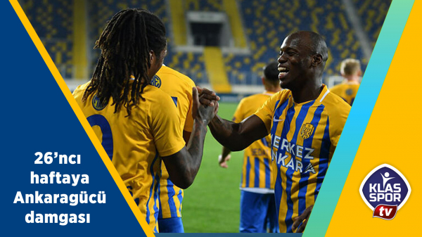 26'ncı haftaya Ankaragücü damgası 